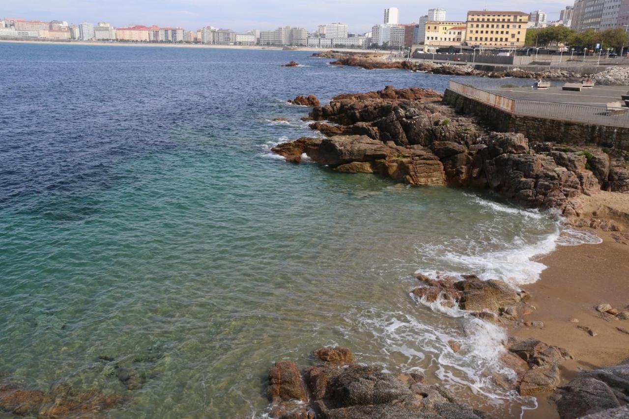 Apartamento Orzan Playa ア・コルーニャ エクステリア 写真