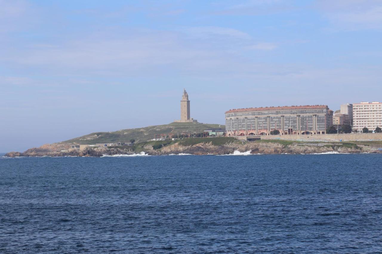 Apartamento Orzan Playa ア・コルーニャ エクステリア 写真